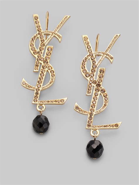 ysl earrings uk|ysl earrings for sale.